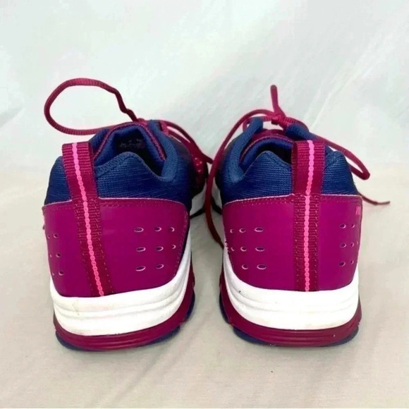 Ryka RZX Women's Vivid Sneakers 10W Raspberry Blue Lace Up Mesh - Picture 5 of 10